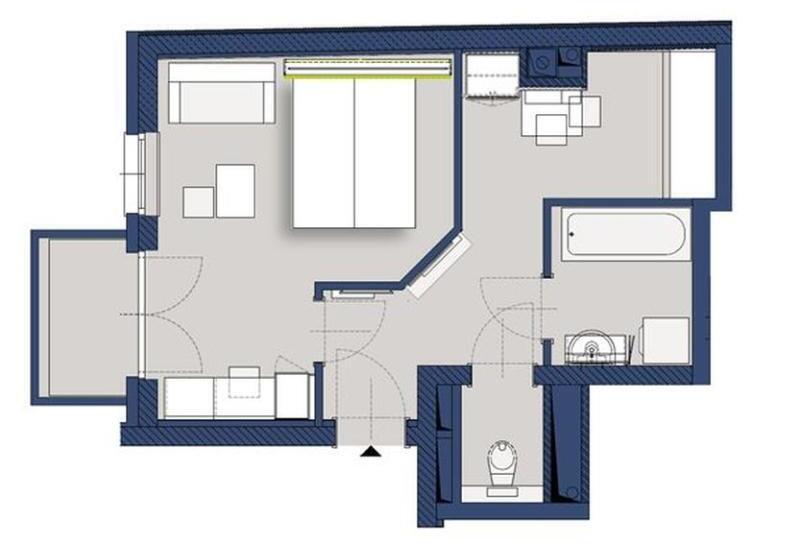 带1个卧室的豪华公寓, Smart Apart Living   Wien Hauptbahnhof   Self Check In