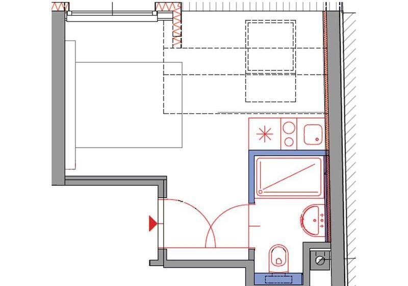 带1个卧室的公寓, Smart Apart Living   Wien Hauptbahnhof   Self Check In