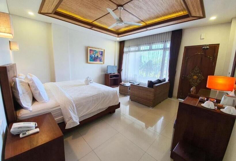 غرفة ديلوكس مطلّة علي البحر, Genggong