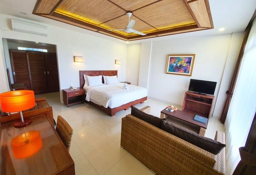 غرفة ديلوكس مطلّة علي البحر, Genggong