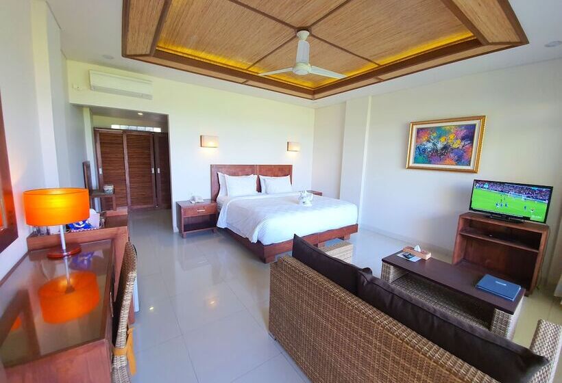 غرفة ديلوكس مطلّة علي البحر, Genggong