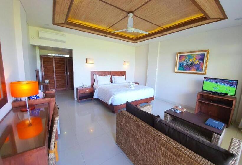 غرفة ديلوكس مطلّة علي البحر, Genggong