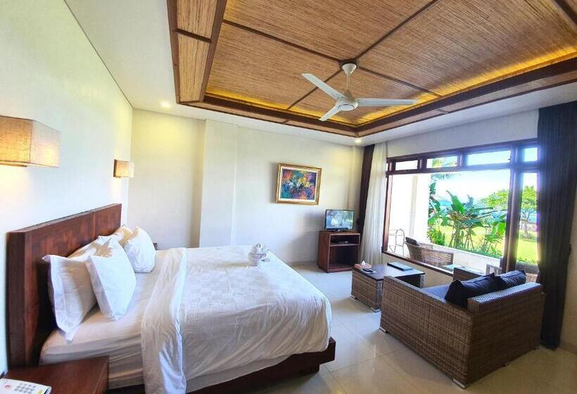 غرفة ديلوكس مطلّة علي البحر, Genggong