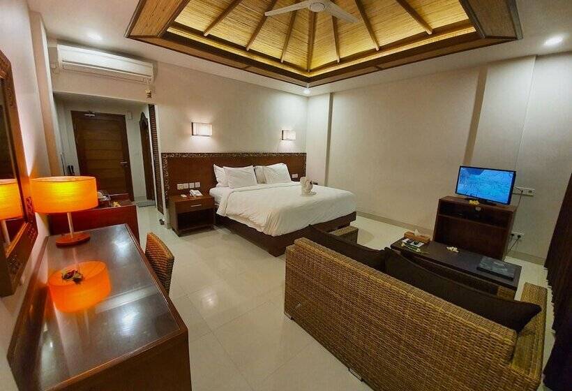 غرفة ديلوكس مطلّة علي البحر, Genggong