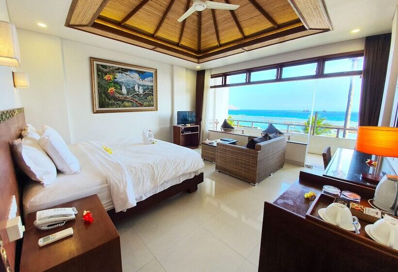 غرفة ديلوكس مطلّة علي البحر, Genggong