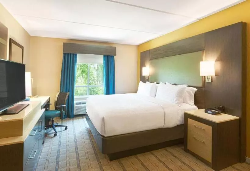 身障者適用キングサイズベッドルーム, Crowne Plaza Shenandoah   The Woodlands
