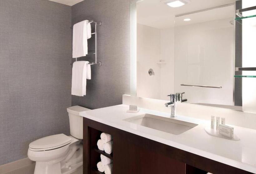 带大床的标准工作室, Residence Inn By Marriott Miami Airport West/doral