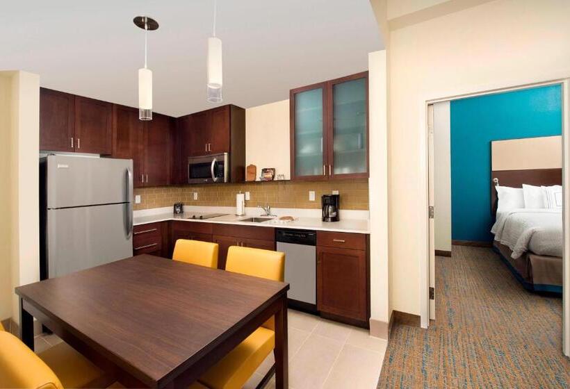 带大床的套房, Residence Inn By Marriott Miami Airport West/doral