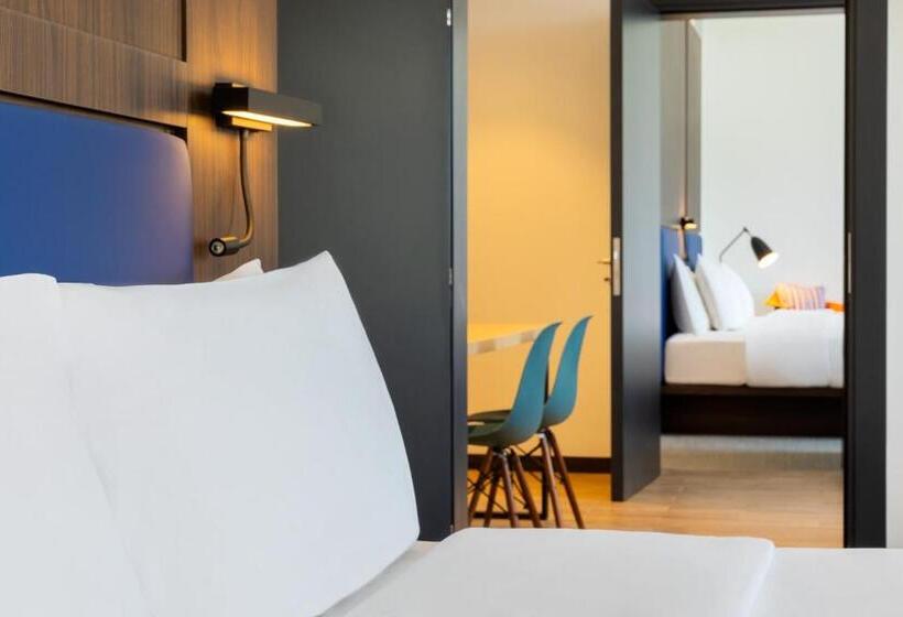 带2个卧室的套房, Aloft Dubai Airport