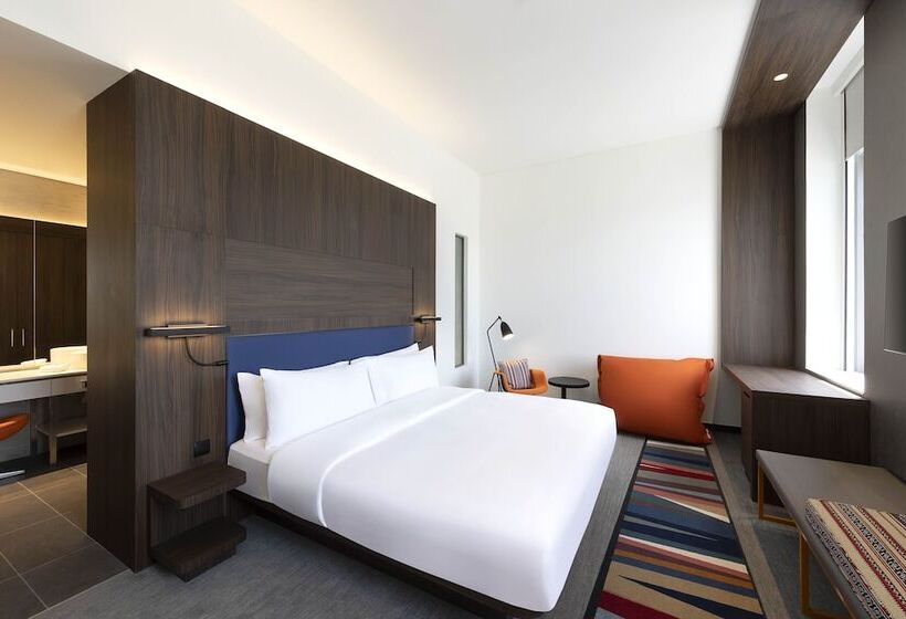 带2个卧室的套房, Aloft Dubai Airport