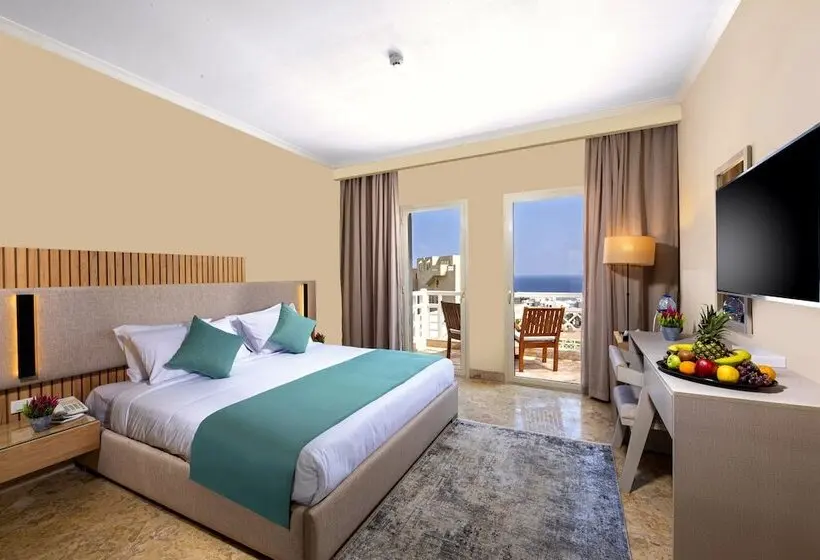 اتاق لوکس با چشم‌انداز دریا, AJIRA Resort Sahl Hasheesh