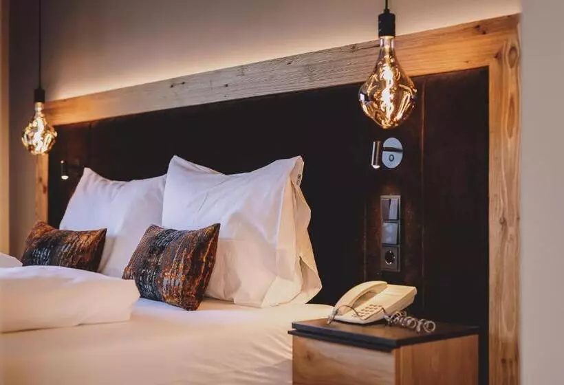 バルコニー付きデラックスルーム, Post Post Hotel   Alpine Boutique Hotel & Spa