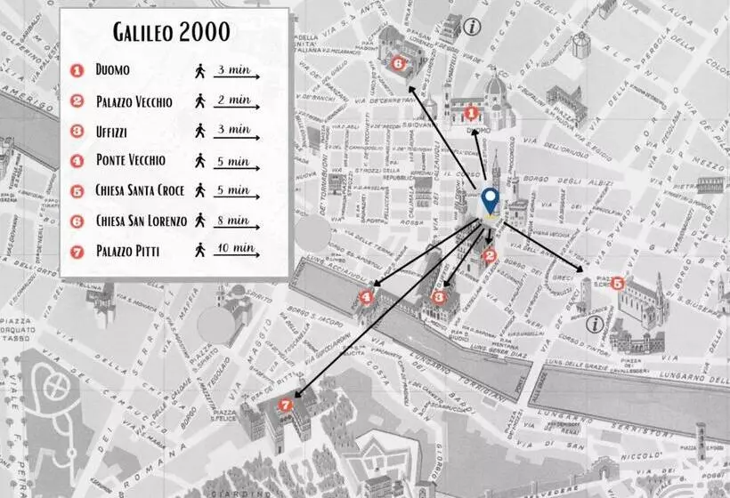 اتاق لوکس, B&b Galileo 2000