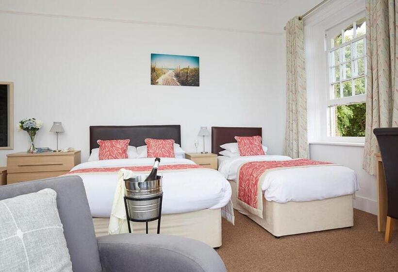 Triple Room Sea View, Luccombe Manor Country House