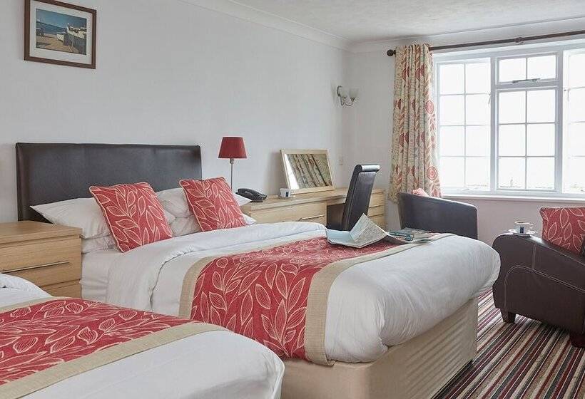 Triple Room Sea View, Luccombe Manor Country House