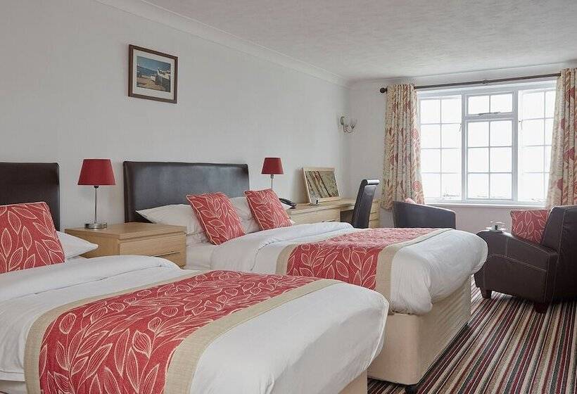 Семейный Номер Вид на Море, Luccombe Manor Country House