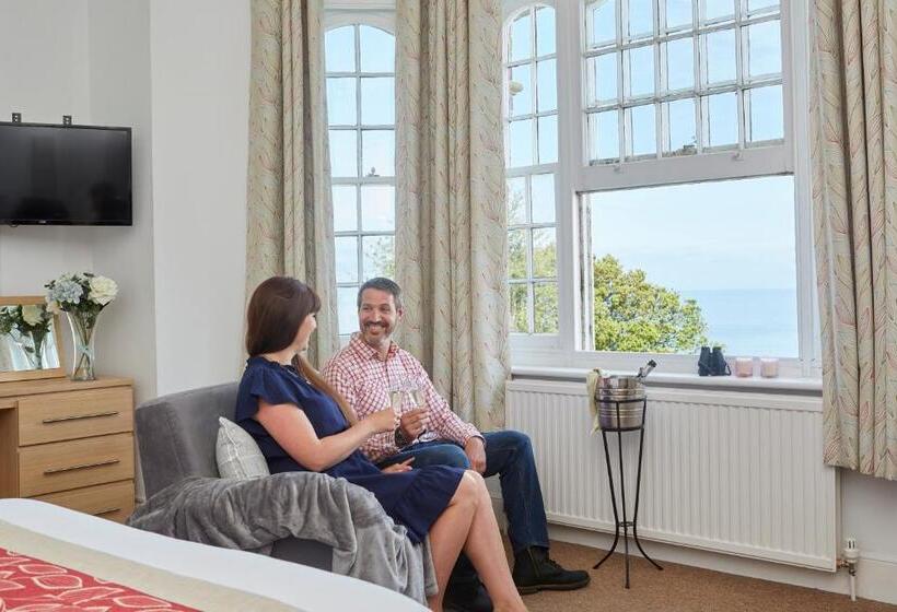 Triple Room Sea View, Luccombe Manor Country House