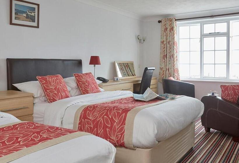 Triple Room Sea View, Luccombe Manor Country House