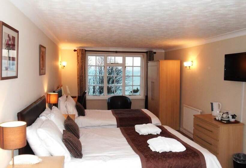Triple Room Sea View, Luccombe Manor Country House