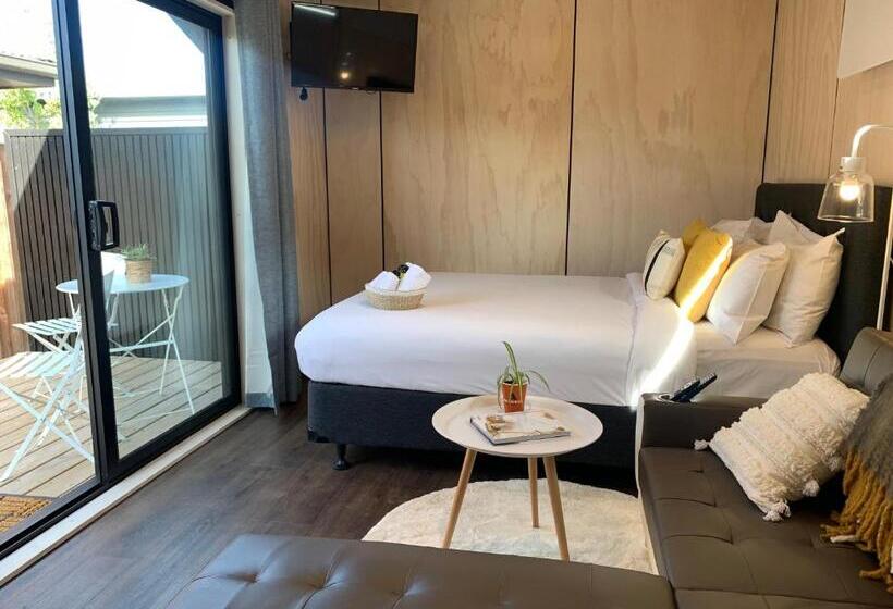 סטודיו סטנדרט עם מרפסת, Snowman Lodge And Spa