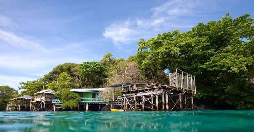 חדר סטנדרט נוף לאגם, Lusia's Lagoon Chalets