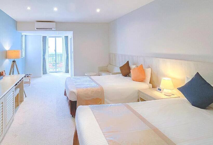 חדר דלוקס נוף לים, The Yuinchi Hotel Nanjo