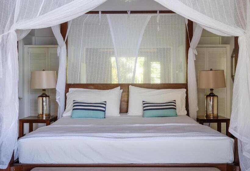 غرفة ديلوكس مطلّة علي البحر مزوَّدة بشُرفة, Gingerbread Suites