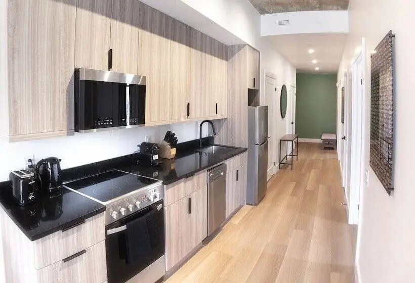 １ベッドルームのデラックスアパートメント, The Laundry Rooms Augusta
