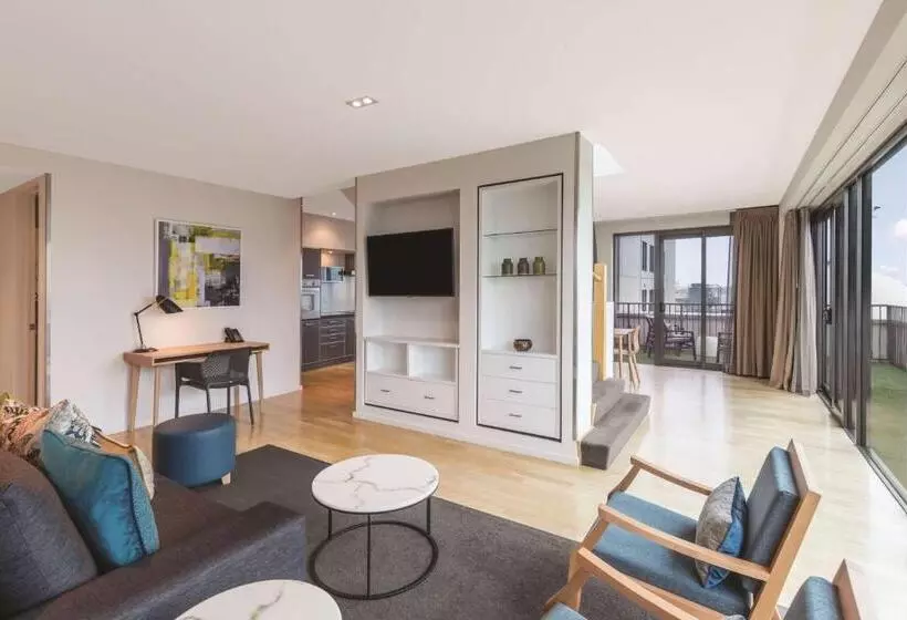 プレミアム２ベッドルームアパート, Adina Apartment Hotel Auckland Britomart