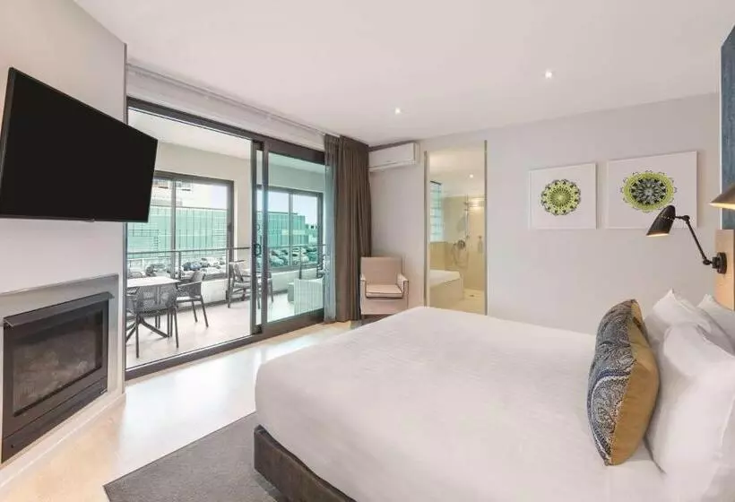 １ベッドルームペントハウスアパート, Adina Apartment Hotel Auckland Britomart