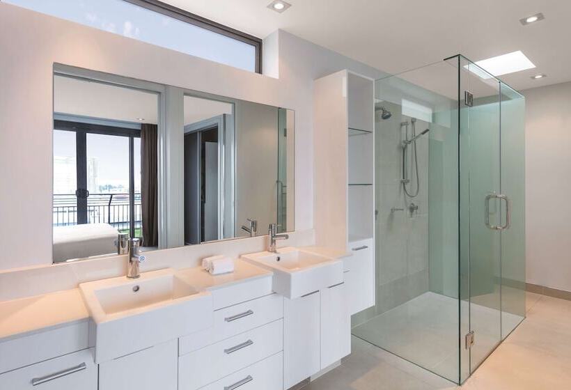 プレミアム2ベッドルームアパート, Adina Apartment Hotel Auckland Britomart