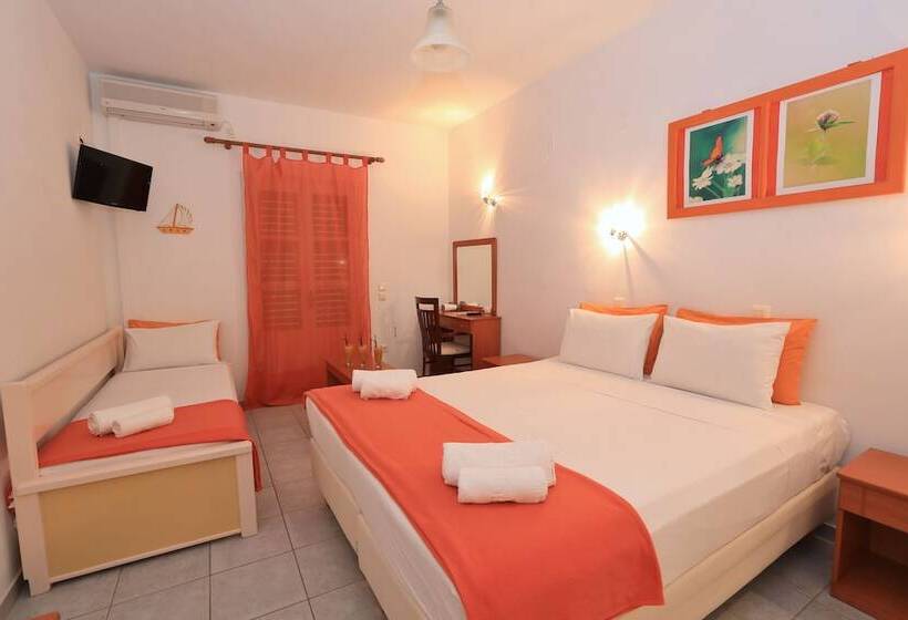 חדר סטנדרט לשלושה עם נוף לגינה, Edem