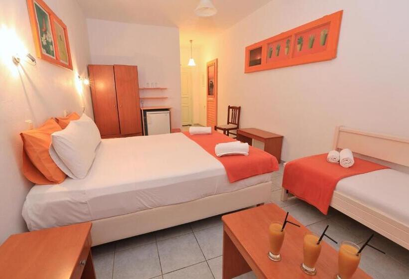 חדר סטנדרט לשלושה עם נוף לגינה, Edem