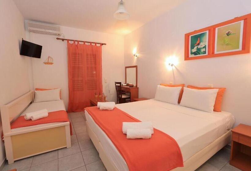 חדר סטנדרט לשלושה עם נוף לגינה, Edem