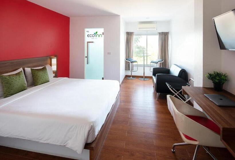 带城市景观的优质房间, Eco Inn Prime Mae Sot