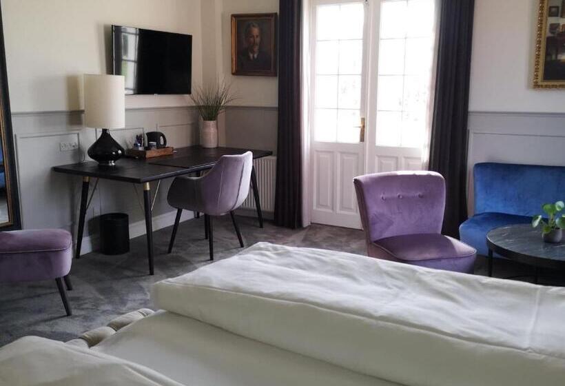 סוויטה עם מרפסת, Gl. Avernæs Sinatur Hotel & Konference