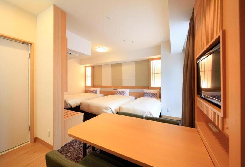 Четырехместный Номер Deluxe, Vessel Hotel Campana Kyoto Gojo