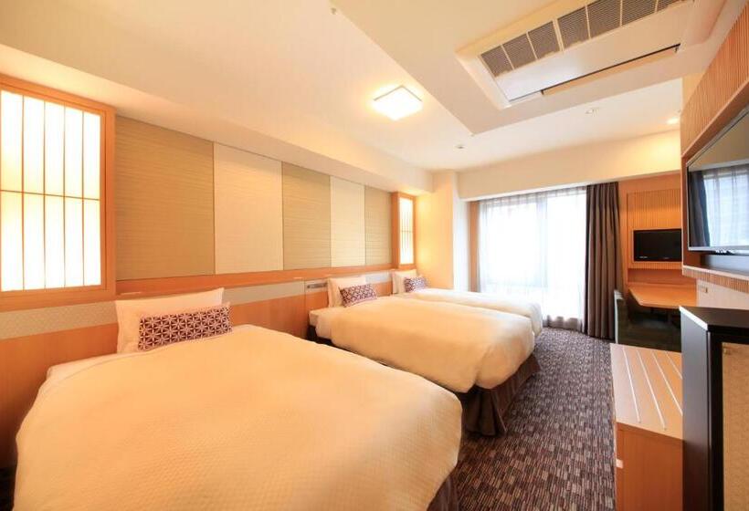 غرفة ديلوكس رباعية, Vessel Hotel Campana Kyoto Gojo