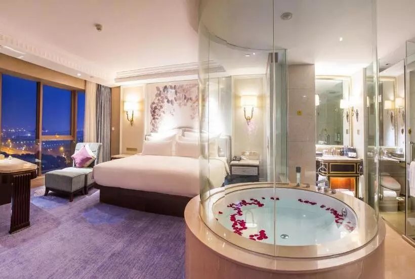 キングサイズベッドのエクゼクティブルーム, Kasion International Hotel Yiwu