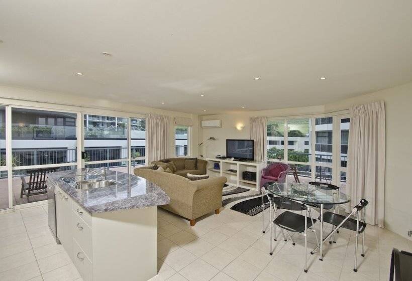 침실 1개 아파트 측면 바다 전망, Pavilion Beachfront Apartments