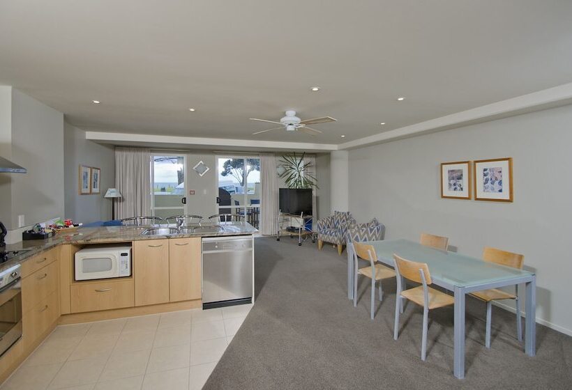 침실 1개 아파트 측면 바다 전망, Pavilion Beachfront Apartments