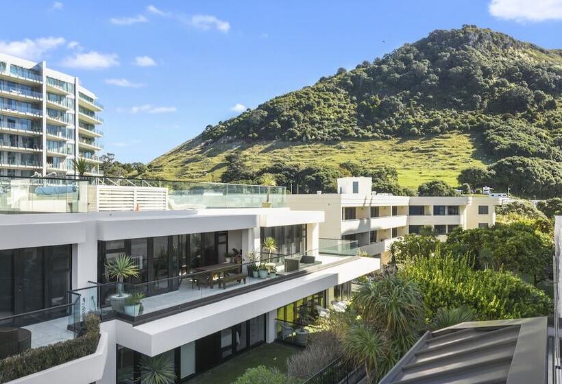 침실 1개 아파트 측면 바다 전망, Pavilion Beachfront Apartments