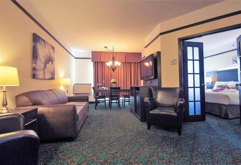 带大床的豪华间, L Escale Hôtel Suites