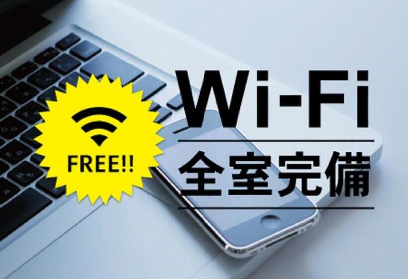 베이직 룸 더블 침대, Route Inn Oshu