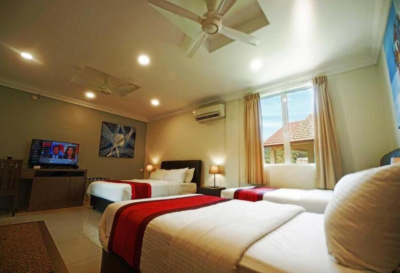 חדר דלוקס לארבעה, Tioman Dive Resort