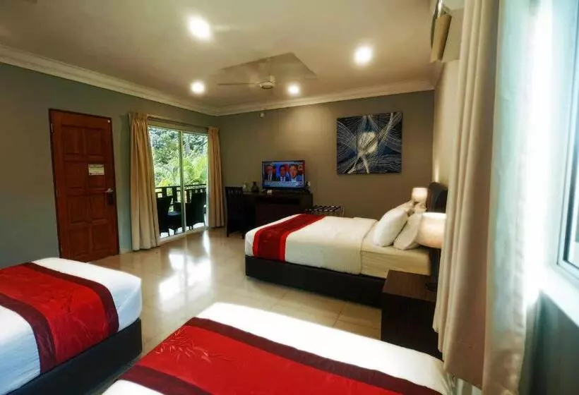 デラックスの４人部屋, Tioman Dive Resort