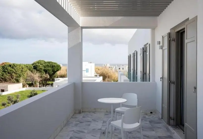 اتاق اساندارد با چشم‌انداز جانبی به دریا, Tzanis Resort