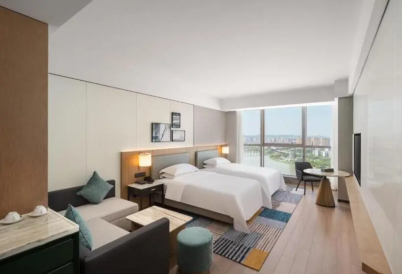 اتاق استاندارد با چشم‌انداز رودخانه, Hyatt Place Nanchong Gaoping