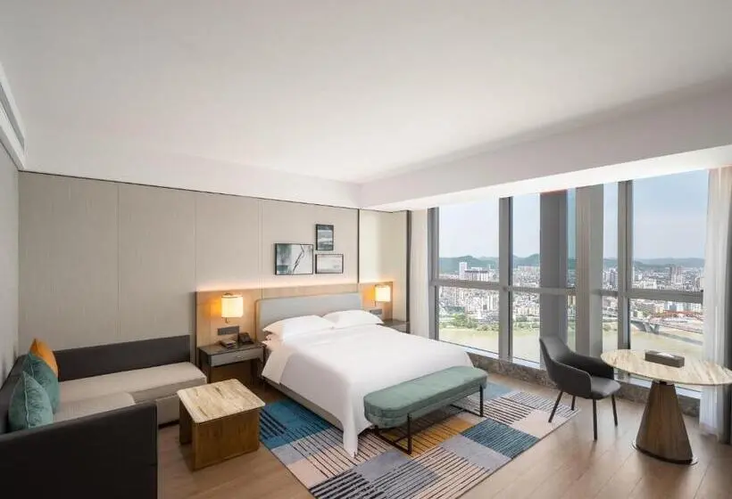 اتاق لوکس با تخت بزرگ, Hyatt Place Nanchong Gaoping