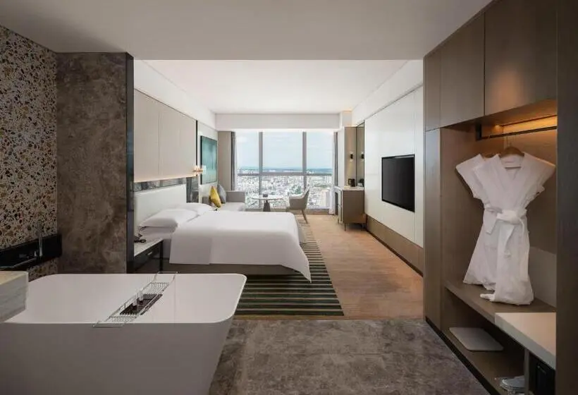 اتاق استاندارد با تخت بزرگ, Hyatt Place Nanchong Gaoping